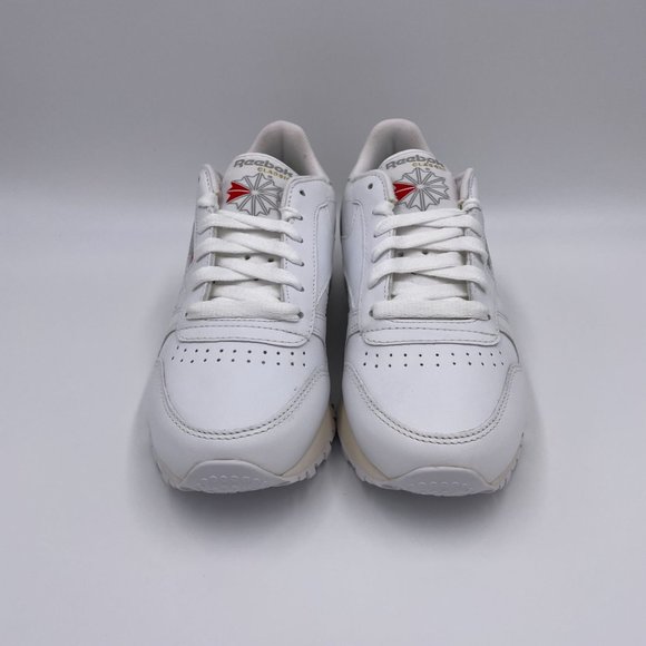 Reebok Classic Leather White Womens Shoes - Picture 3 of 8